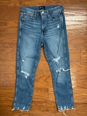 GAP Light Blue Denim High-Rise Vintage Slim Jeans
